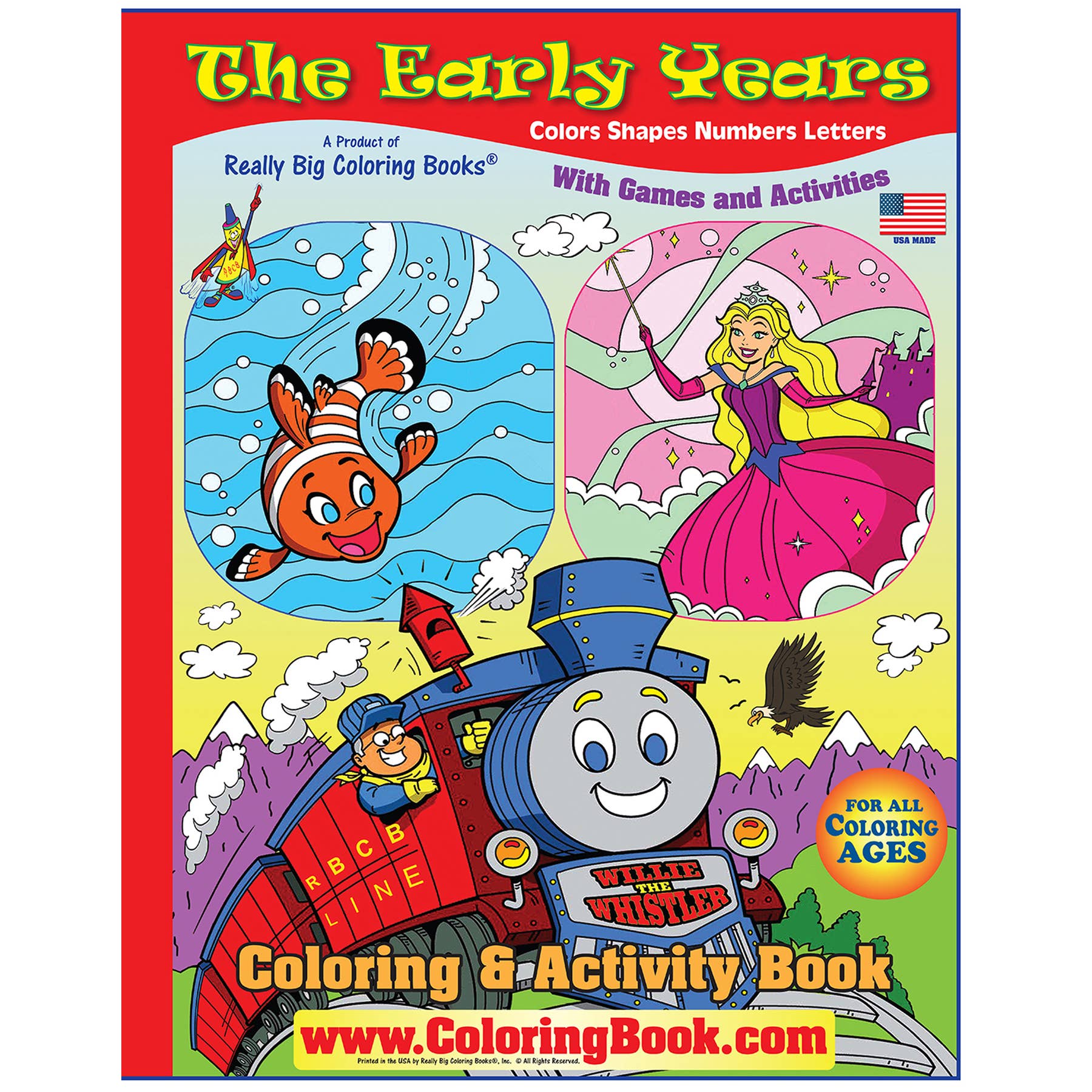 Early Years Really Big Coloring Book – Books and Bakery