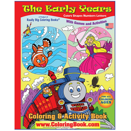 Early Years Really Big Coloring Book