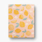 Painted Lemons Layflat Lined Notebook