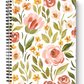 Spring Garden Spiral Lined Notebook 8.5x11in.