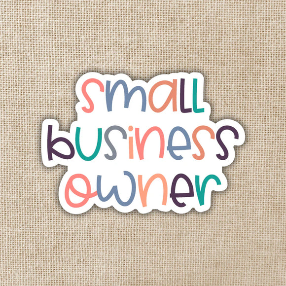 Small Business Owner Sticker