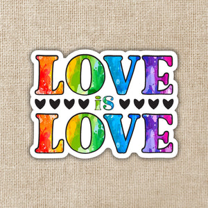 Love is Love Pride Sticker