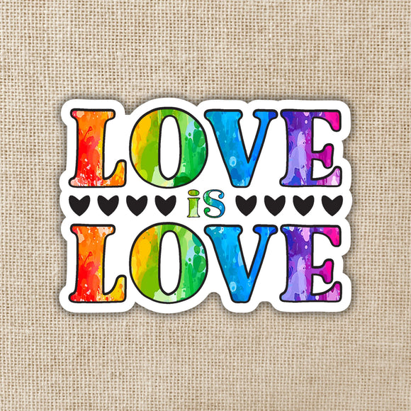 Love is Love Pride Sticker