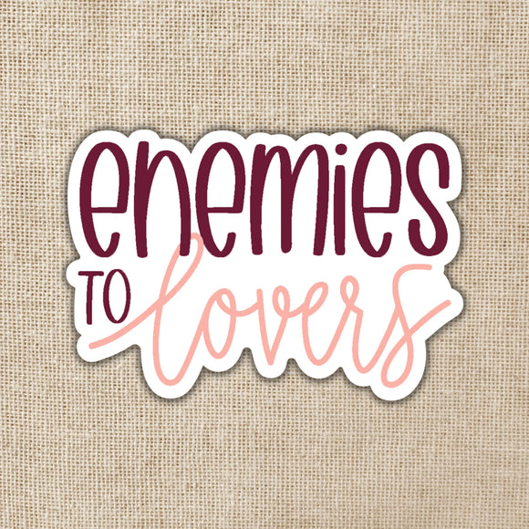 Enemies to Lovers Sticker