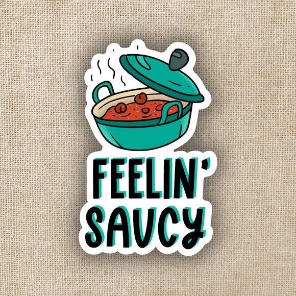 Feeling Saucy Cast Iron Pot Sticker