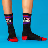 I ❤️ SMUT socks