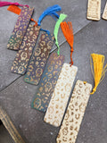 Wood Etched Bookmarks