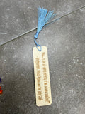 Wood Etched Bookmarks