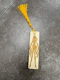 Wood Etched Bookmarks