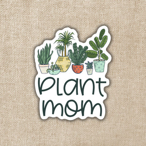 Plant Mom Sticker