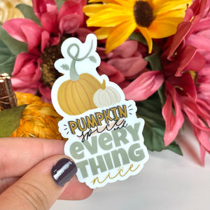 Pumpkin Spice Fall Sticker