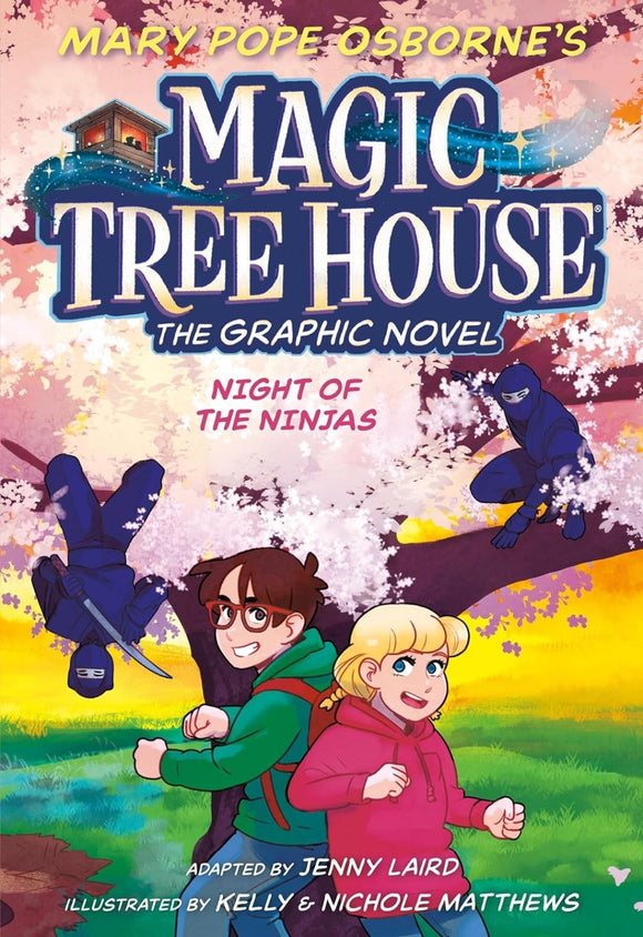 Night of the Ninjas Graphic Novel (Magic Tree House)