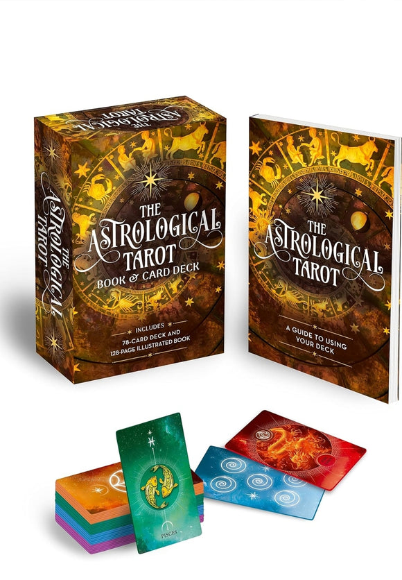 The Astrological Tarot Book & Card Deck: Includes a 78-Card Deck and a 128-Page Illustrated Book (Sirius Oracle Kits)