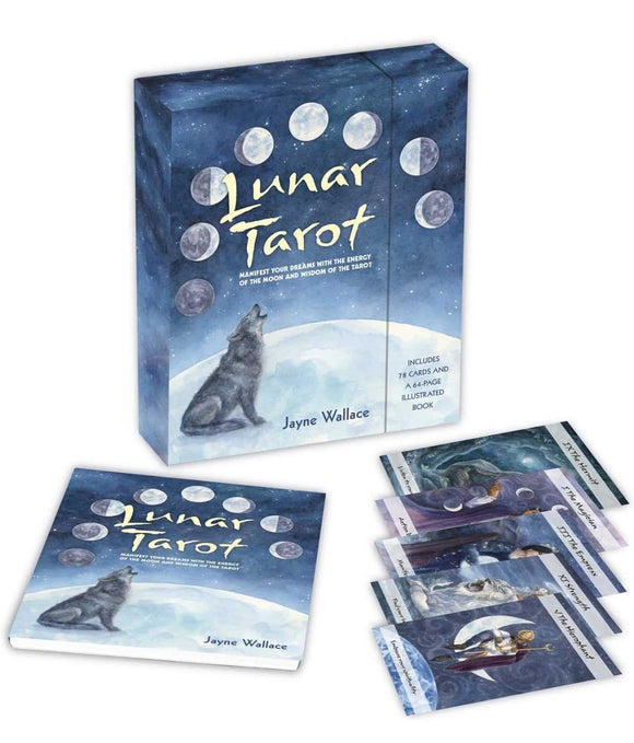 Lunar Tarot: Manifest your dreams with the energy of the moon and wisdom of the tarot