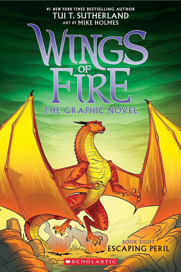 Escaping Peril: A Graphic Novel (Wings of Fire Graphic Novel #8) (Wings of Fire Graphix)