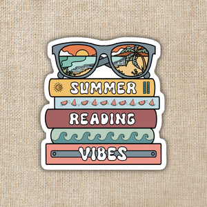 Summer Reading Vibes Sticker