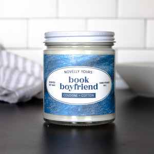 Book Boyfriend Candle