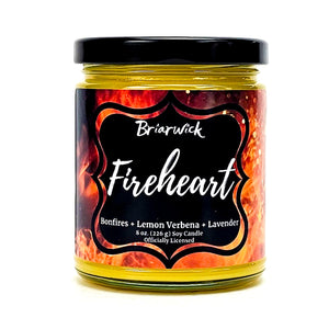 Fireheart- Officially Licensed Throne of Glass Candle