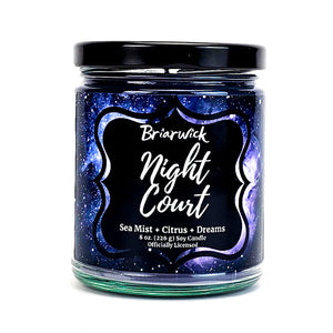 Night Court- Officially Licensed A Court of Thorns and Roses Candle