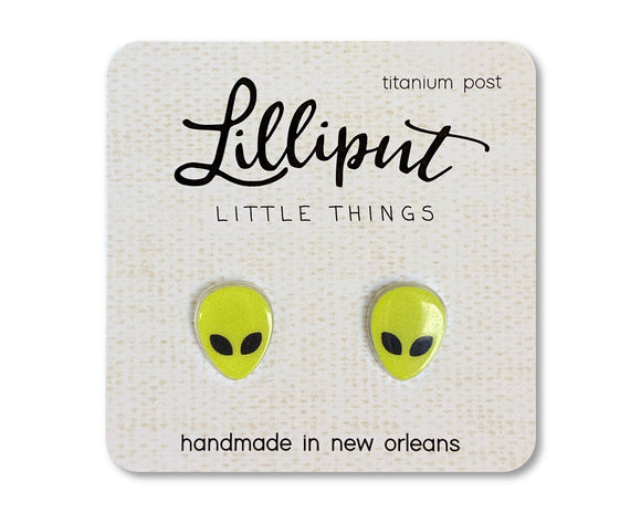 Alien Earrings