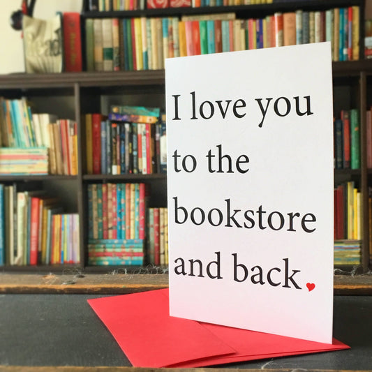 Card: Love You to the Bookstore