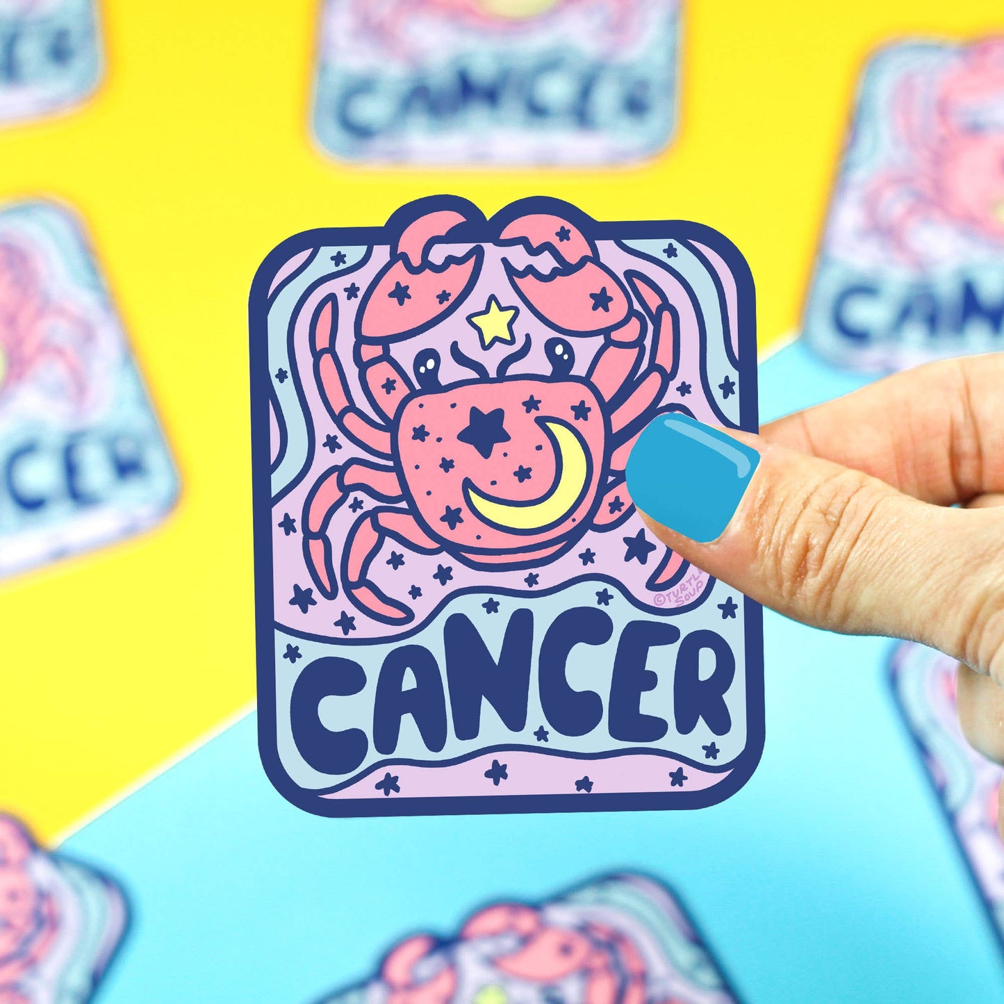 Zodiac Cancer Vinyl Sticker