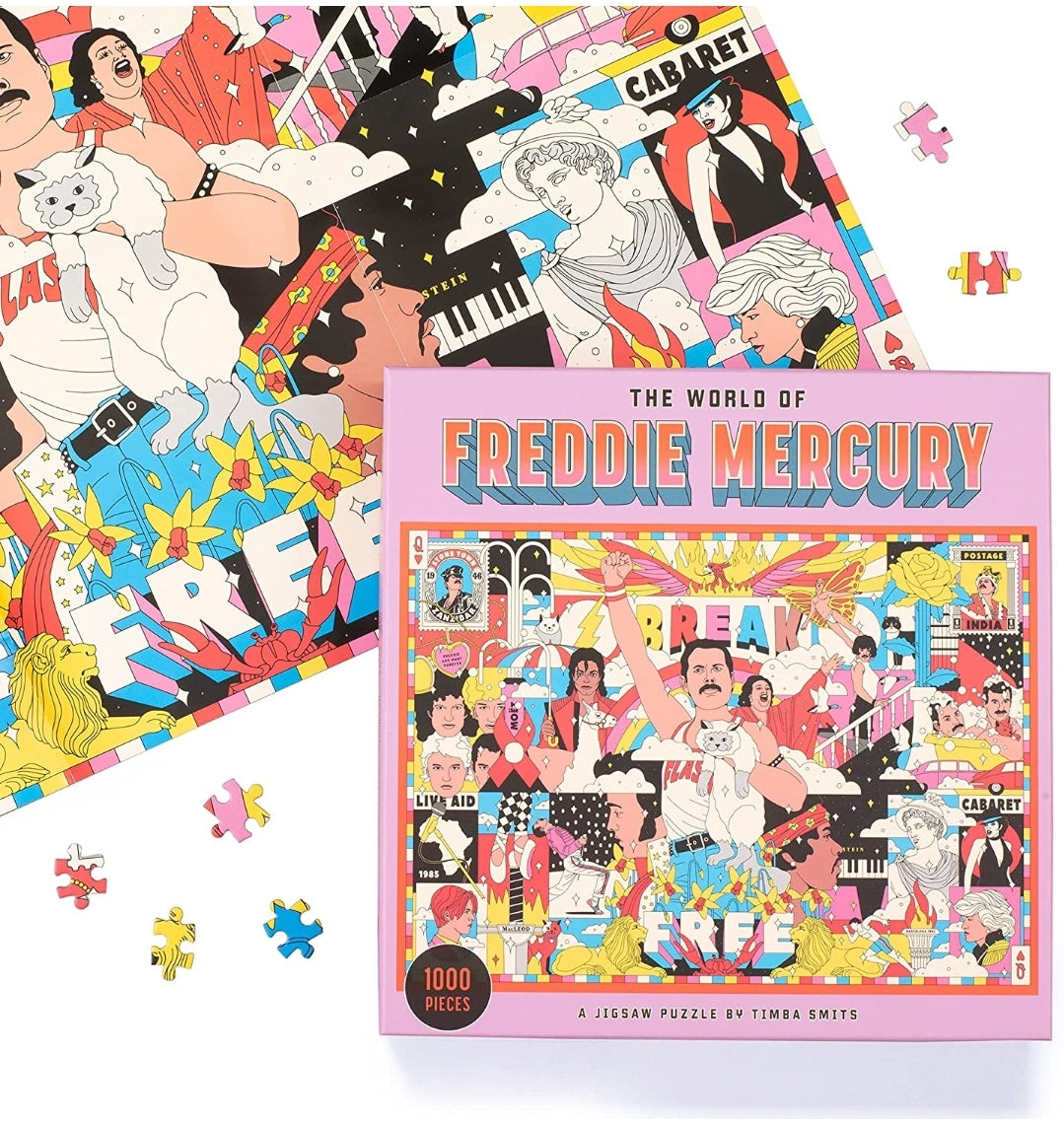 The World of Freddie Mercury 1000 piece puzzle