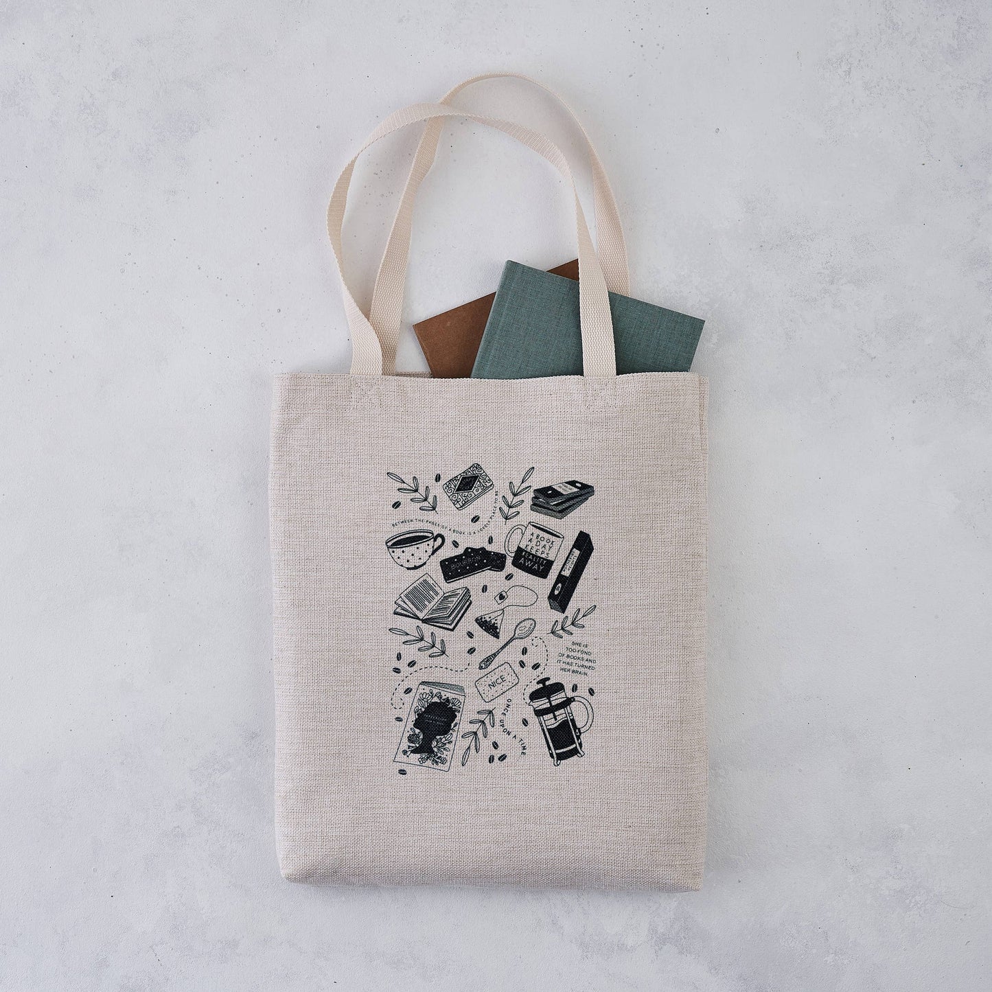 Book Lover's Favourite Things Tote Bag