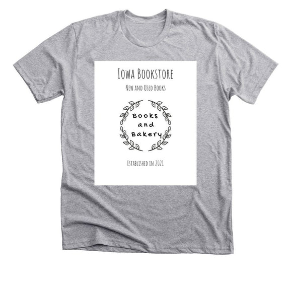 Books and Bakery Logo shirt- adult