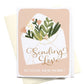 Sending Love to Your New Home! Greeting Card