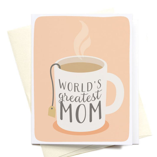 World's Greatest Mom Greeting Card
