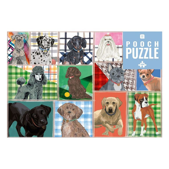 1000-Piece Dogs Puzzle with Poster and Trivia