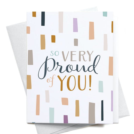 So Very Proud of You Greeting Card
