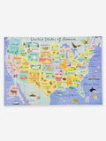 1000 Piece USA Map Puzzle