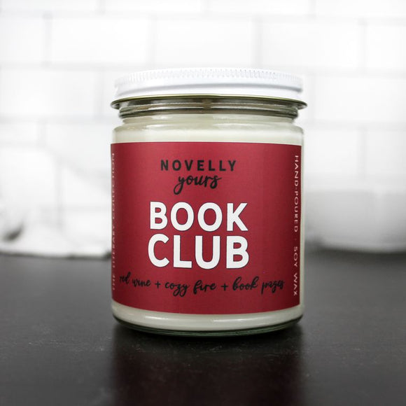 Book Club candle