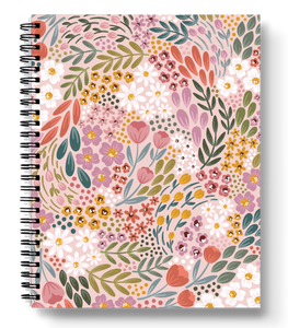 Summer Meadows Spiral Lined Notebook 8.5x11in.