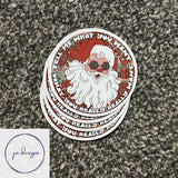 Christmas Vinyl Stickers by JA DESIGNS