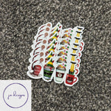 Christmas Vinyl Stickers by JA DESIGNS